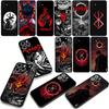 Berserk Cartoon Guts Phone Case for Samsung Galaxy A07 A13 A12 A14 A23 A42 A50 A51 A52 A53 A70 A71 A72 A21S A04 Note 20 9 8 10