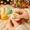 Feiertags-Schreibtischdekorationen 2026 Weihnachten Quetschspielzeug Adventskalender, 24-Tage Teigtaschen-Fidget Countdown-Kalenderbox, Weiches TPR Stressabbau Sensorisch