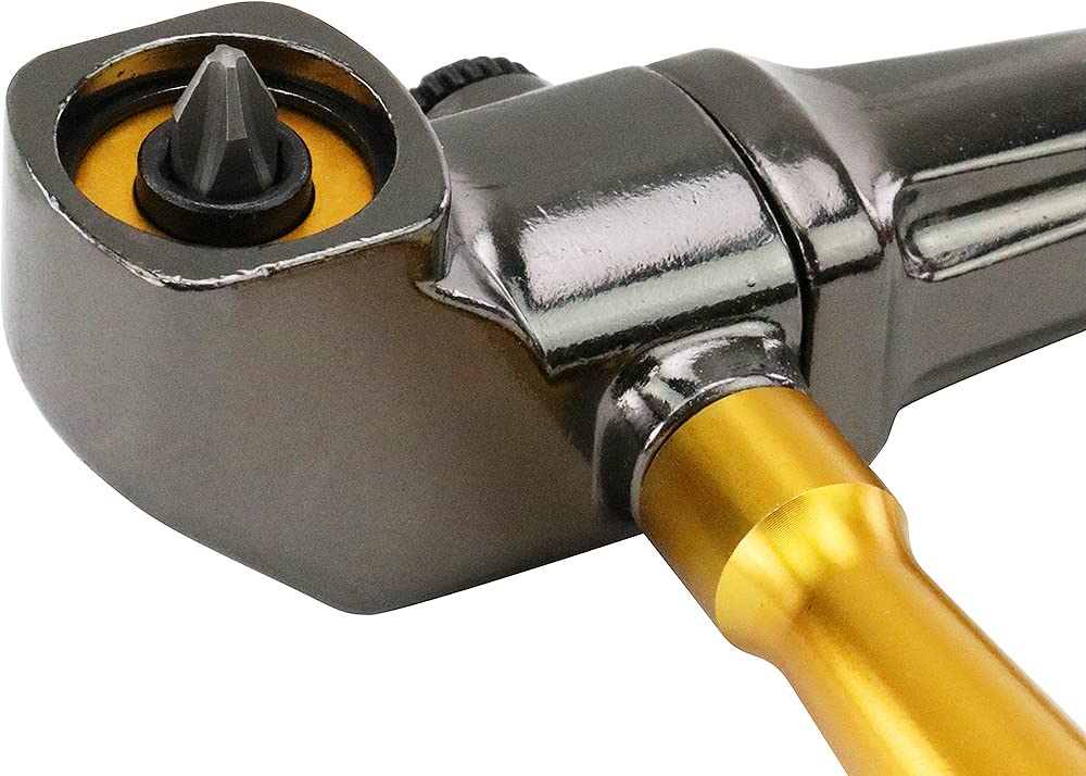 SK11 Angle 38mm Quick Chuck with 17mm Driver, Head, One-Touch Single-Head Bit, ADK-003