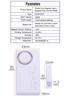 SF19UP Door & Window Anti-Theft Alarm and Fridge Reminder