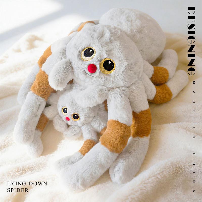 Plush Spider Toy Stuffed Doll For Kids And Adults