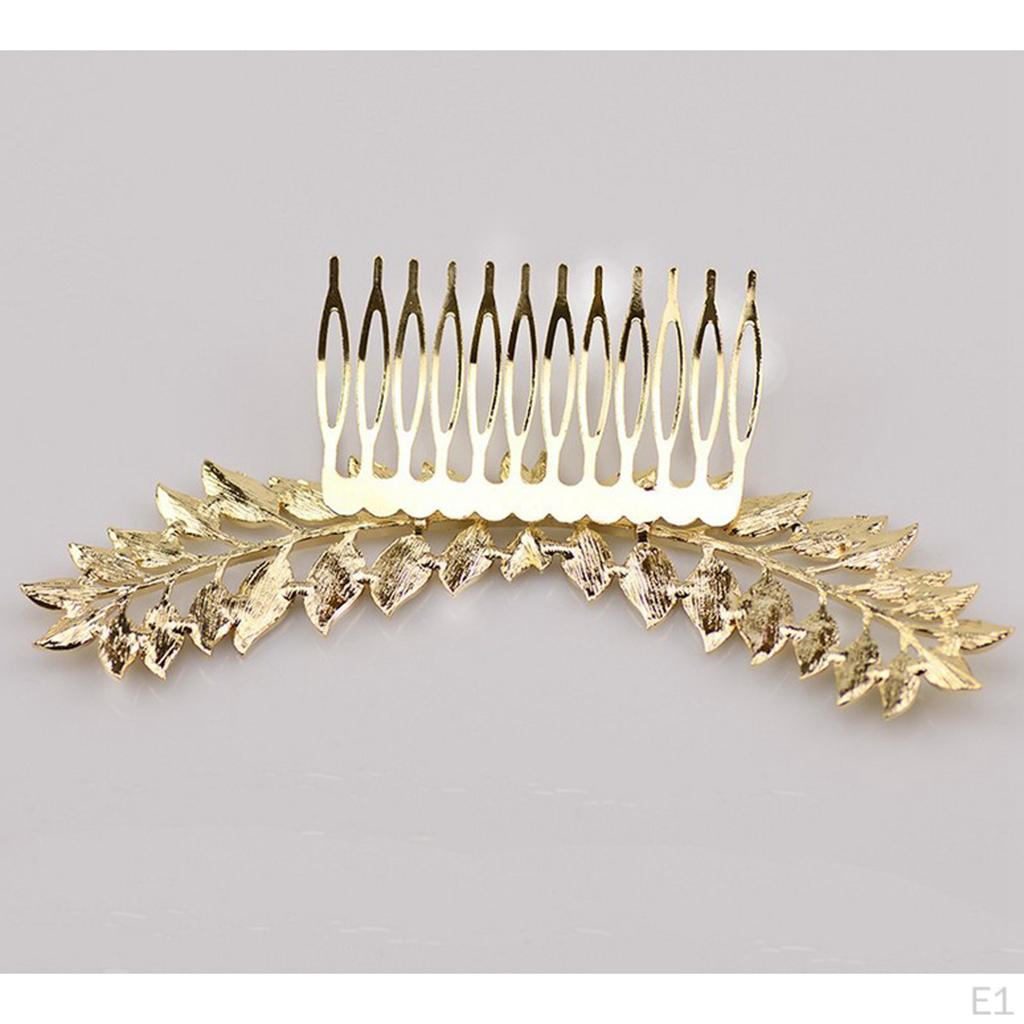 Leaves Hair Combs Slide Wedding Bridal Accessories