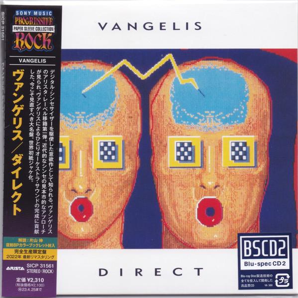 CD VANGELIS  Direct Limited EditionBluspec C SICP31561 ARISTA 2022 Japan Obi New Age  Easy Listening