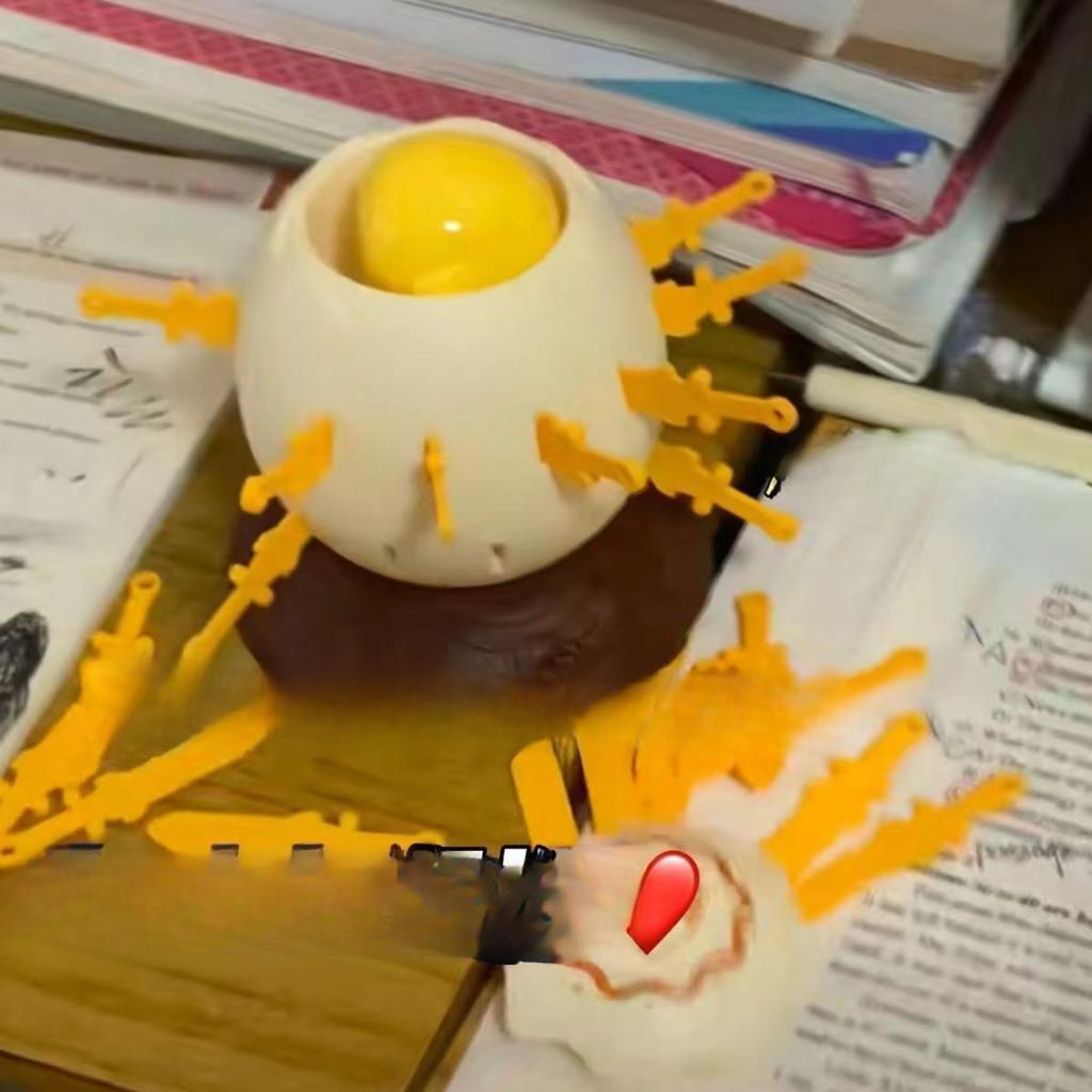 Children Insert Sword Egg Toy Decompression Bucket Game Parent-child Interactive Table Party Manual Board Game