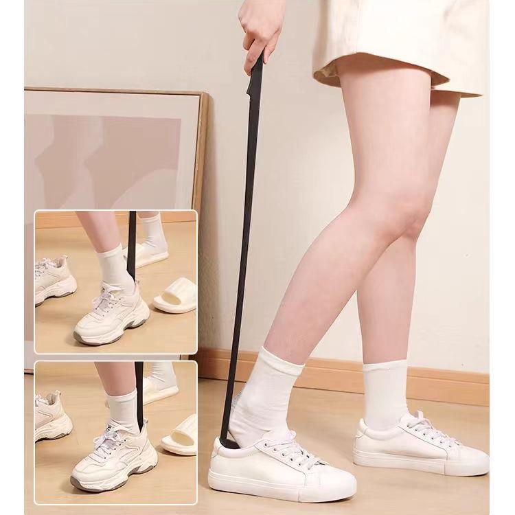 Magnetyczny łyżkodrap do butów z długą rączką - Premium podnośnik do butów dla seniorów i kobiet w ciąży