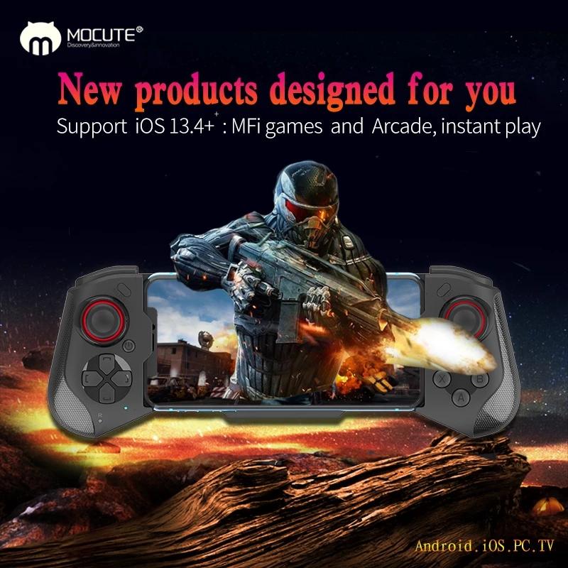Cell Phone Gamepad Joystick For iPhone Android Control Bluetooth Controller Trigger Pubg Mobile Game Pad Gaming Cellphone Mando 5
