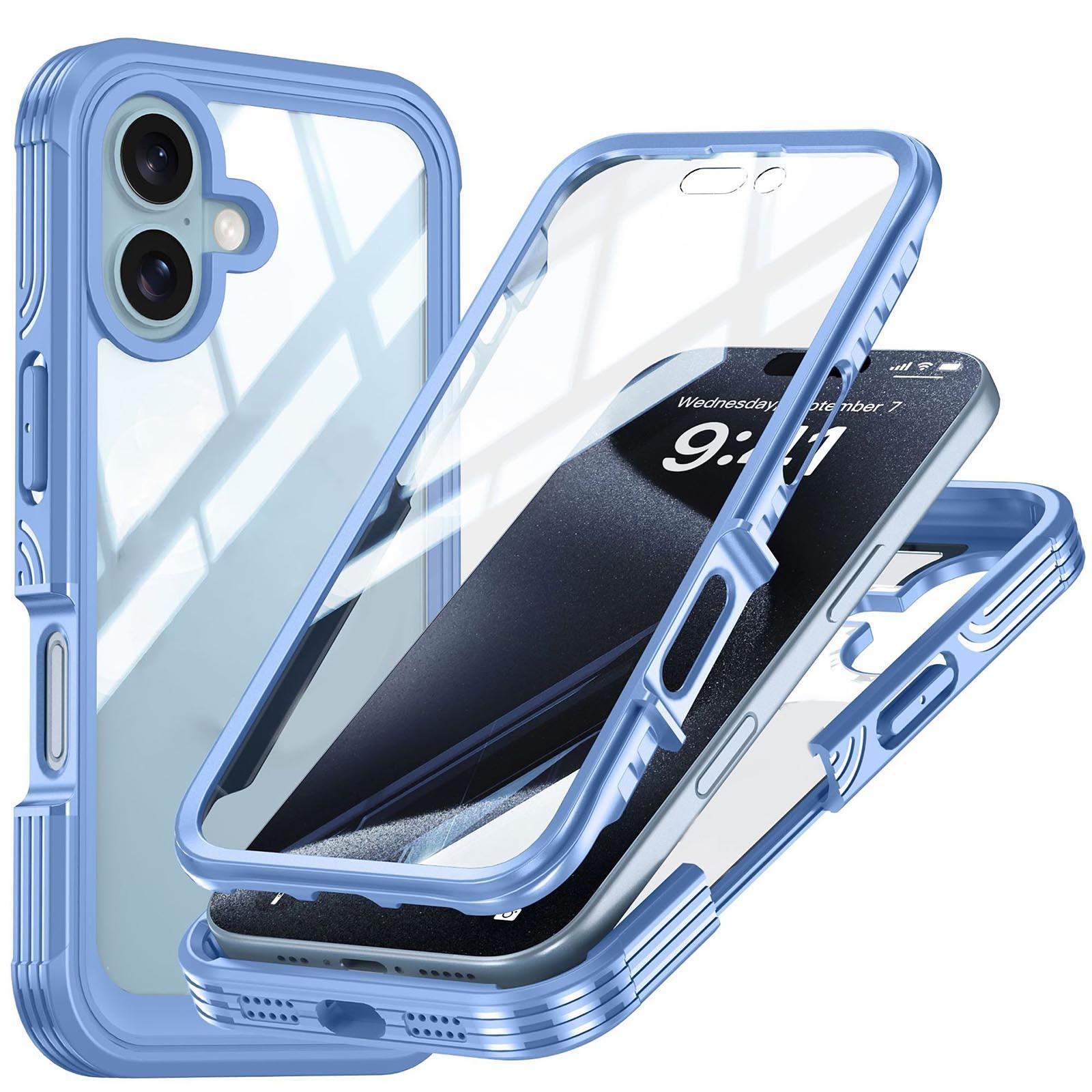 

Suitable For 16 Built-in 9H Glass Mobile Phone Case Magnetic Bracket -fall Wireless Charging One Size