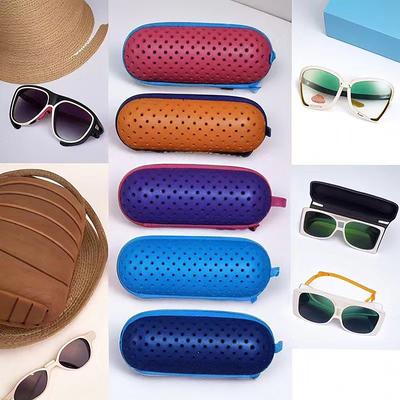 1Pc New Eva Swimming Goggles Storage Box Glasses Bag Soft Glasses Box Breathable Sunglasses Bag Reading Eyewear Case Students