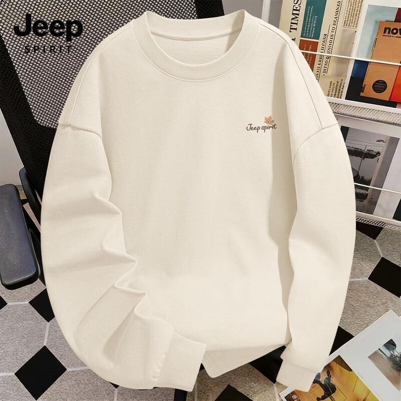 JEEP SPIRIT Men's 2026 Loose Fit Long-Sleeve T-Shirt