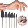 6pcs Nail Drill Bit Nail Art Drill Manicure Grinding Head Nail Polishing Bits Accessory03
