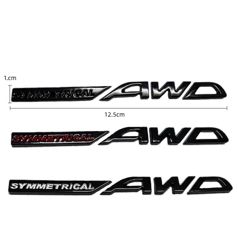 Car Body Sticker Auto Trunk Decorative Badge Decal for SYMMETRICAL AWD Emblem LEVORG STI TRIBECA WRC WRX XV ASCENT
