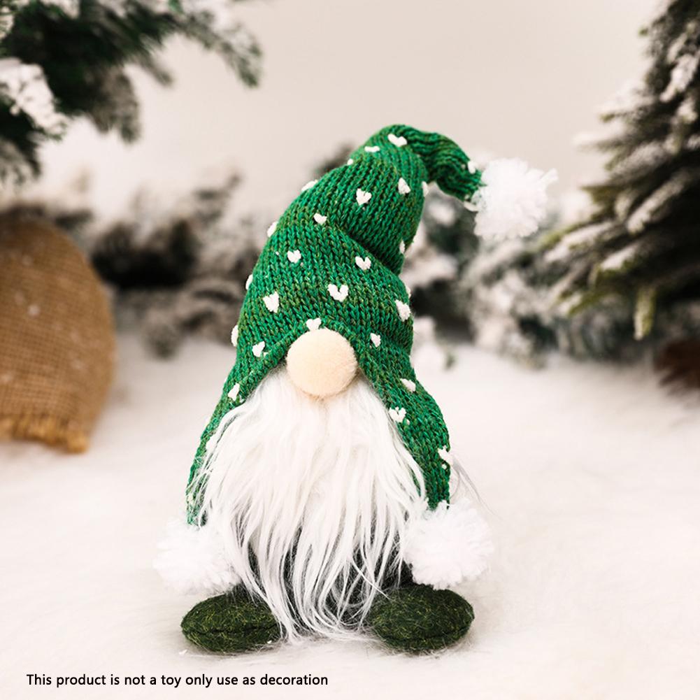 

Faceless Beard Doll Christmas Decoration, 1/5pcs Christmas Ornament forHome Merry Christmas Xmas Gifts Happy New Year Decoration зелёный