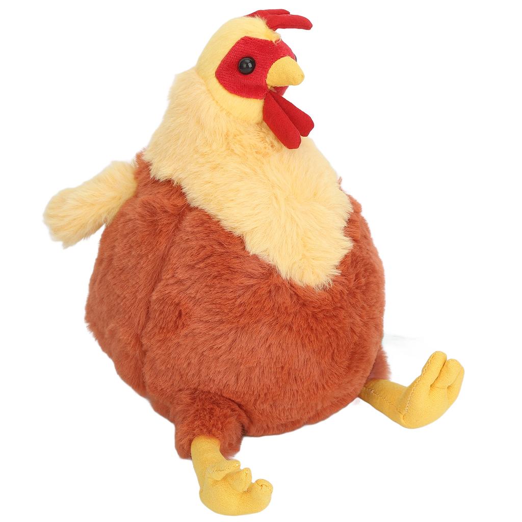 Stuffed Chicken Toy Lifelike Cute Decorative Plush Animal Toy for Easter Party Bedroom