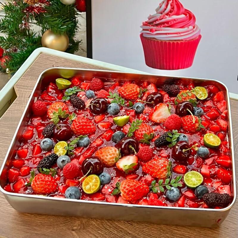 Xidi'en Stainless Steel Tiramisu Baking Pan