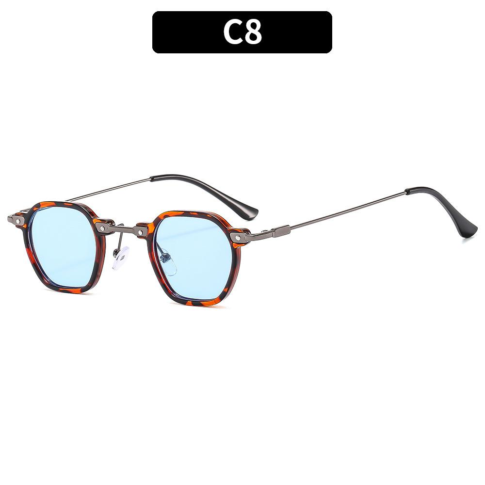 

Small Square Sunglasses Riding Driving Sun Glasses Women Men Brand Designer Metal Frame Eyewear Shades Oculos De Sol UV400 Other