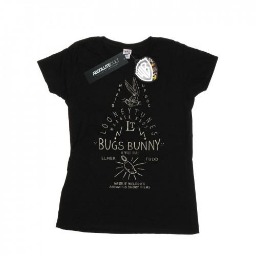 

Looney Tunes Womens/Ladies Bugs Bunny A Wild Hare Cotton T-Shirt
