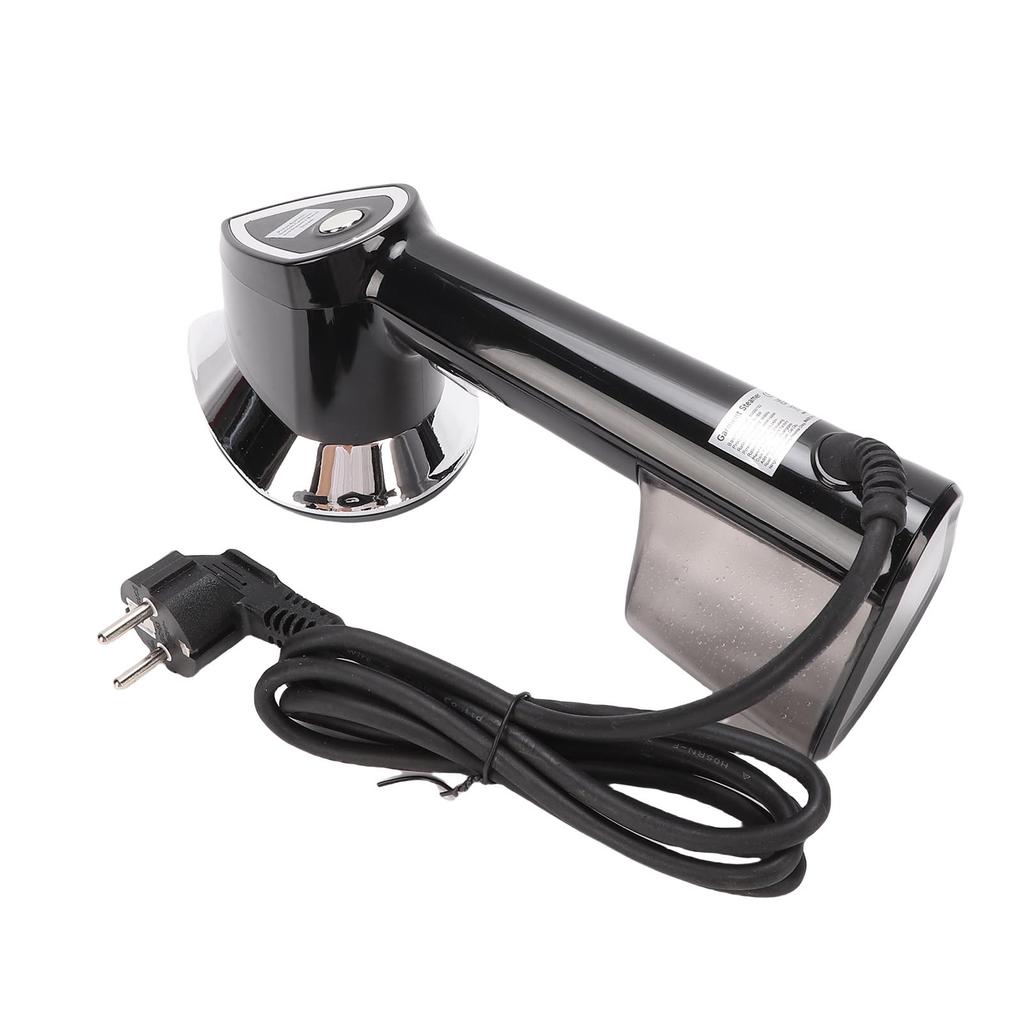 1500W Portable Handheld Steam Iron for Clothes Garment Fabric Wrinkles Remover 250ML Water   for Home Travel Black