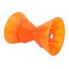 Boat Trailer Roller PU 1 2in Shaft 6.9in Length Shock Absorption Cushioning Bow Roller Stop for Yacht Marine