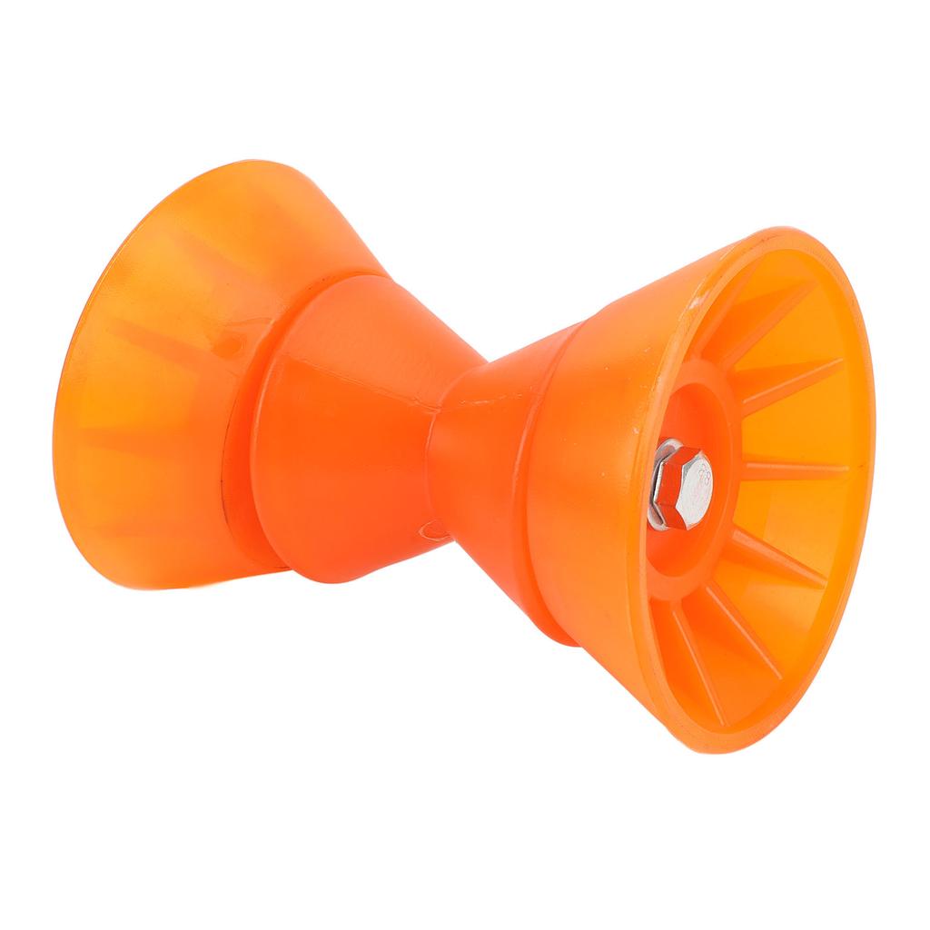 Boat Trailer Roller PU 1 2in Shaft 6.9in Length Shock Absorption Cushioning Bow Roller Stop for Yacht Marine