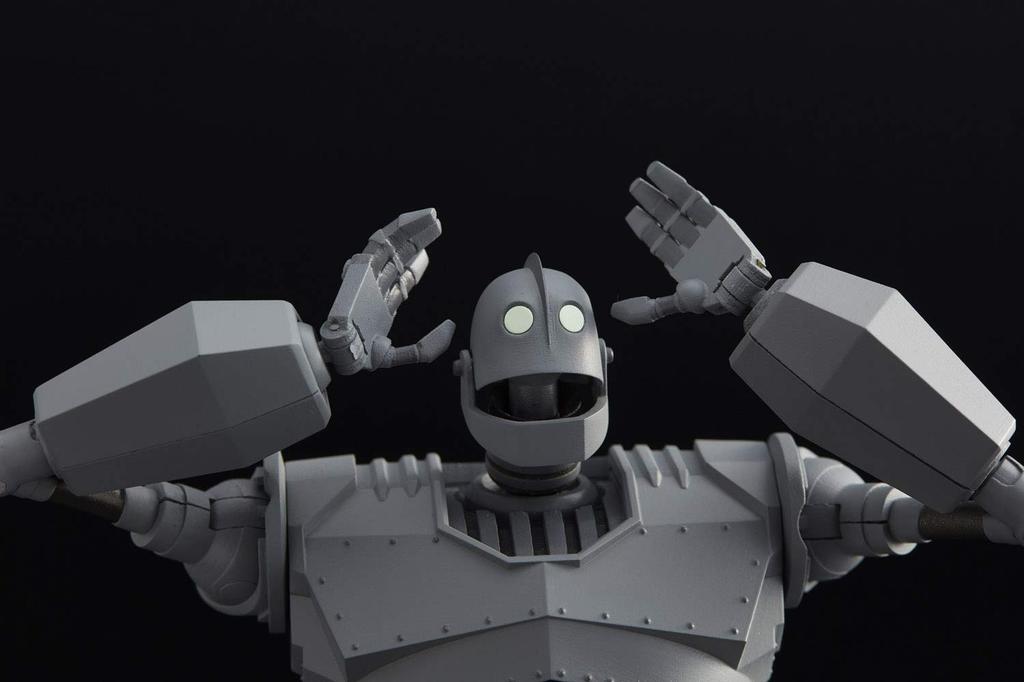 RIOBOT Iron Giant Scale ABS Diecast Painted Action Figure (Reissue) 1/80 &