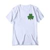 Women's T-shirt Casual Loose St. Patrick's Day Printed Crewneck Pullover Short-sleeved Top