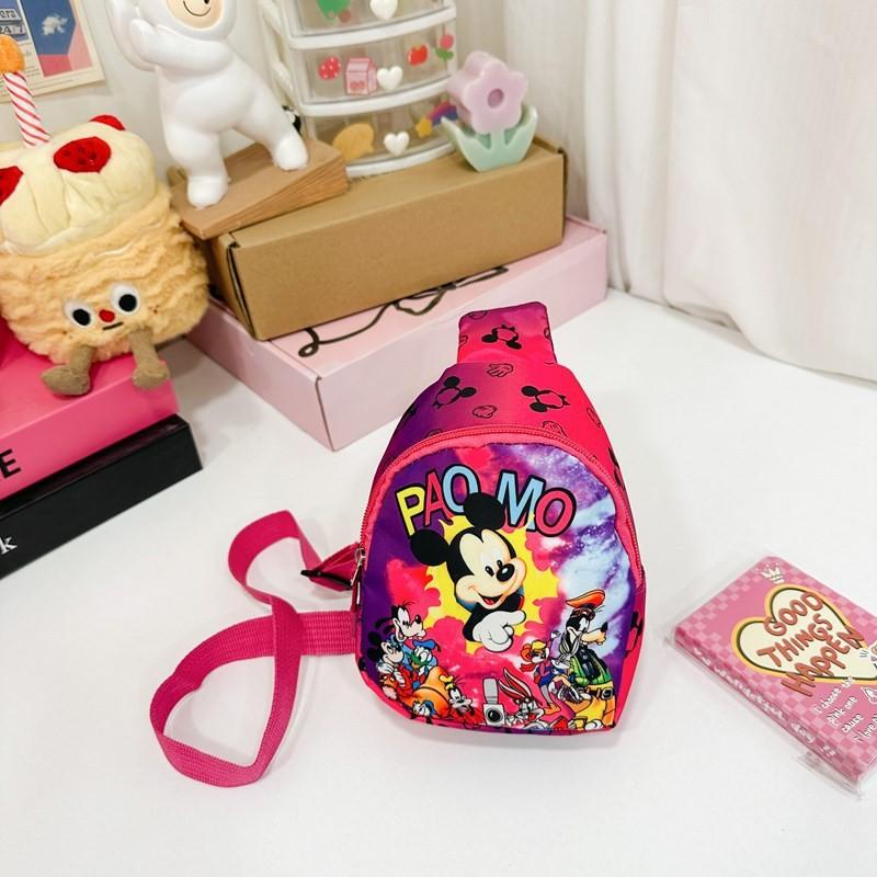 Cartoon Donald Duck Pattern Kids Single Shoulder Crossbody Chest Bag