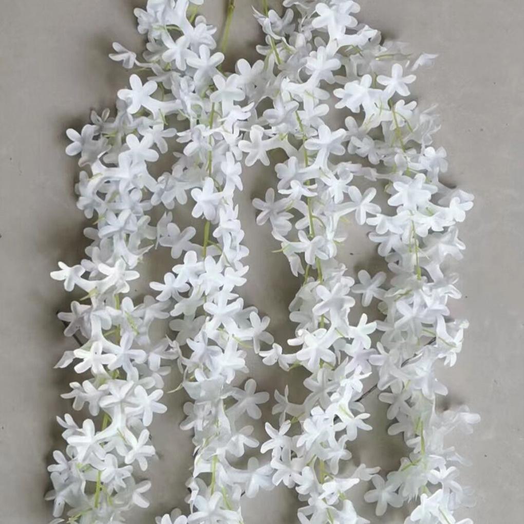 Realistic Appearance Artificial Flowers For Garden Décor Decoration Wisteria Wedding Home Low Maintenance Elegant