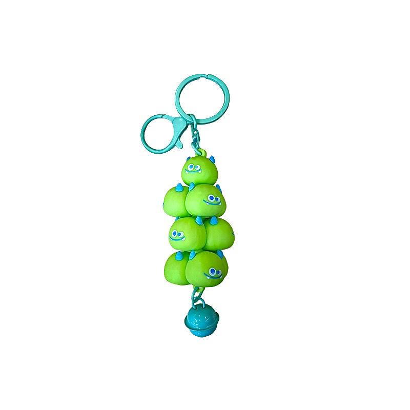 Cinnamoroll Ice Cream Stack Keychain: Cute Cartoon Bag Charm & Exquisite Car Pendant