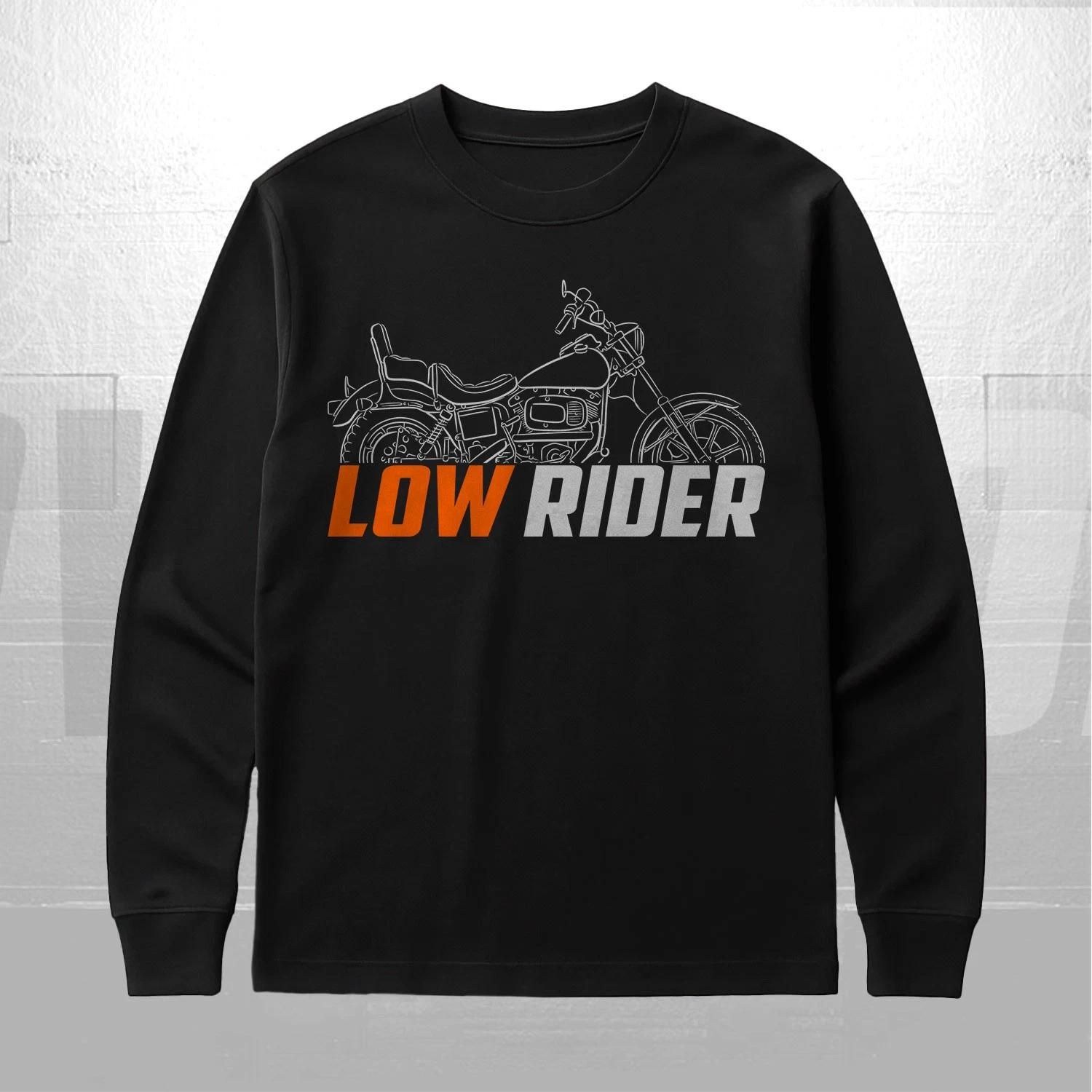 Harley-Davidson FXSB Low Rider 1983-1985 - Long Sleeve T-shirt XS