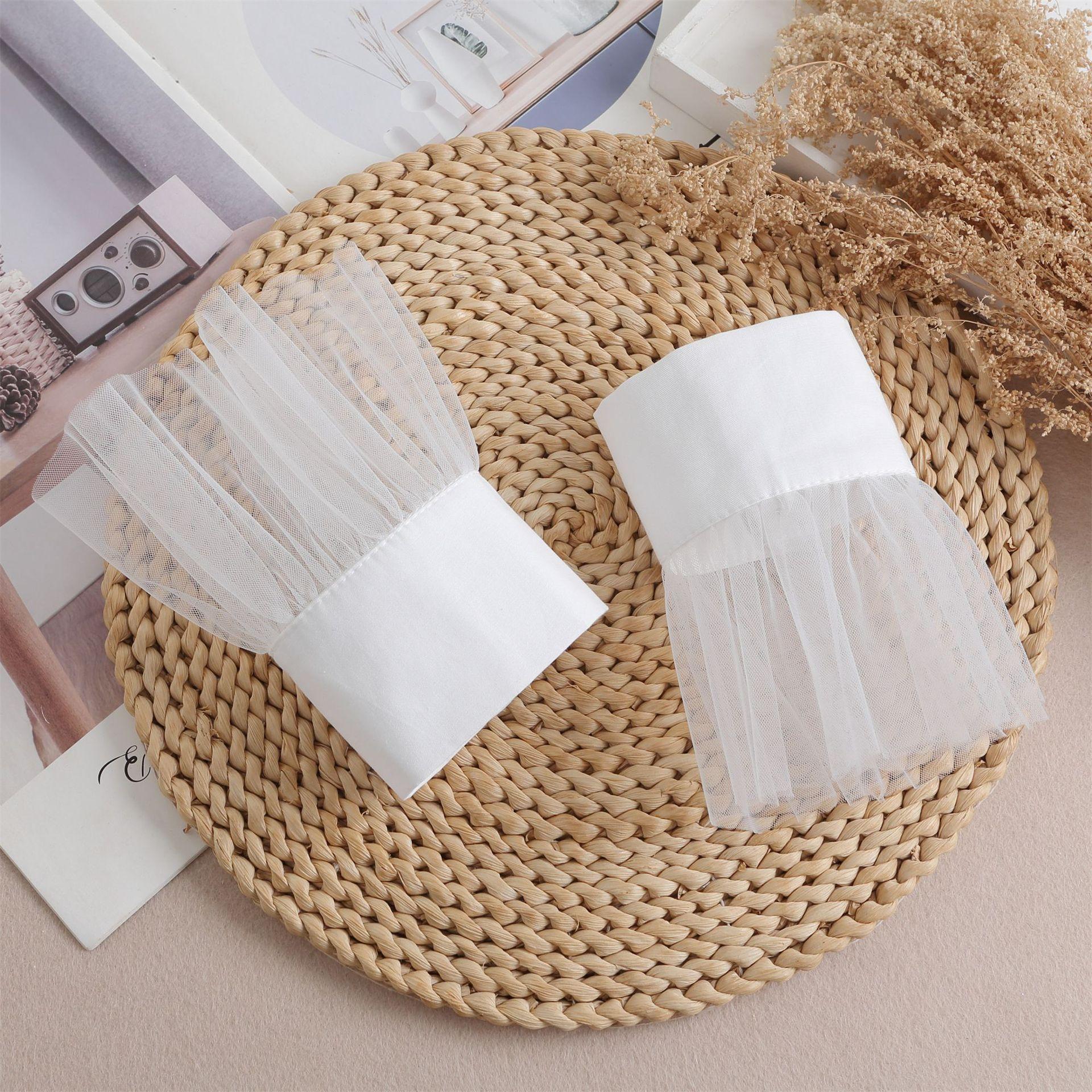 

Женский свитер с поддельными рукавами, женский однотонный поддельный рукав, кружевные оборки, манжеты на локтях, универсальные поддельные манжеты, утеплители для запястий One Size