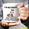 Mug Coffee Cups Water Cup Birthday Gift, Donkey Drinking Coffee Perfect Home Decoration and Gift for Family Holiday Gift