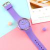 OEM double calendar female student quartz watch, fashionable casual style couple watch