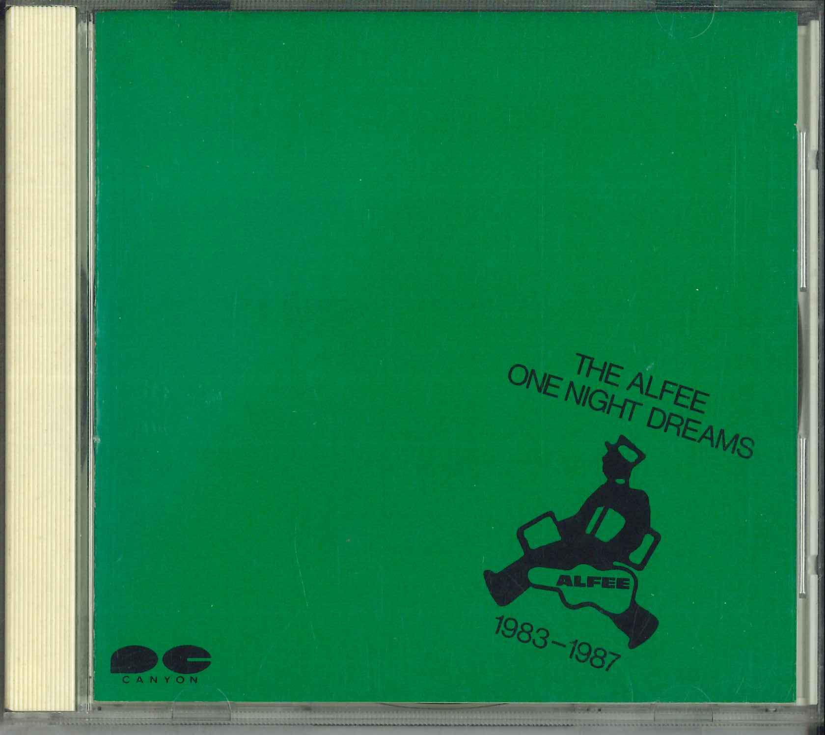 

CD ALFEE - One Night Dreams2 D70A03122 CANYON RECORDS 1987 Japan Japanese Pop/Rock Used