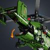Non-Toxic 1800Pcs Helicopter Building Blocks Toy Assembly Puzzle Bricks Vehicle Model Creative Desktop Decoration Gifts