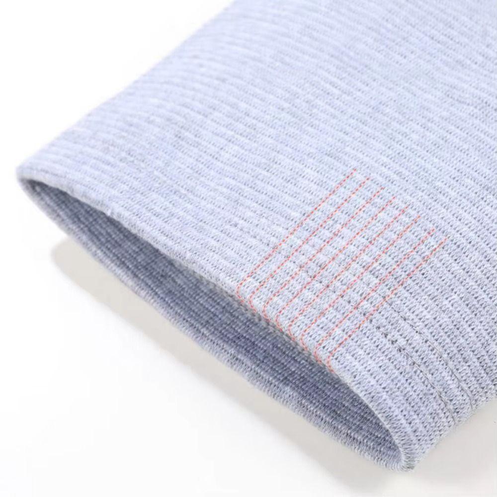 1 Pair Old People Plush Knee Warmer Wind Protection Faux Rabbit Hair Leg Warmer  Outdoor