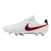 Nike Tiempo Ligera Pro Comfort Fit Soccer Shoes Unisex Soccer Shoes White Red HQ3158-106
