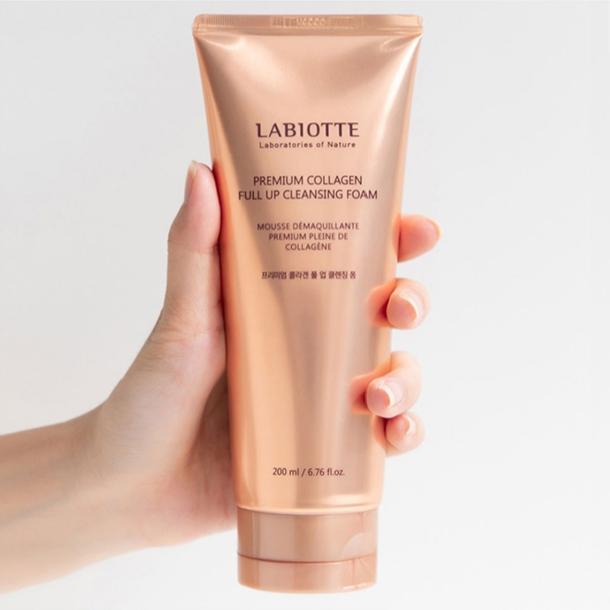 

Labiotte Premium Collagen Очищающая пенка для лица 200мл