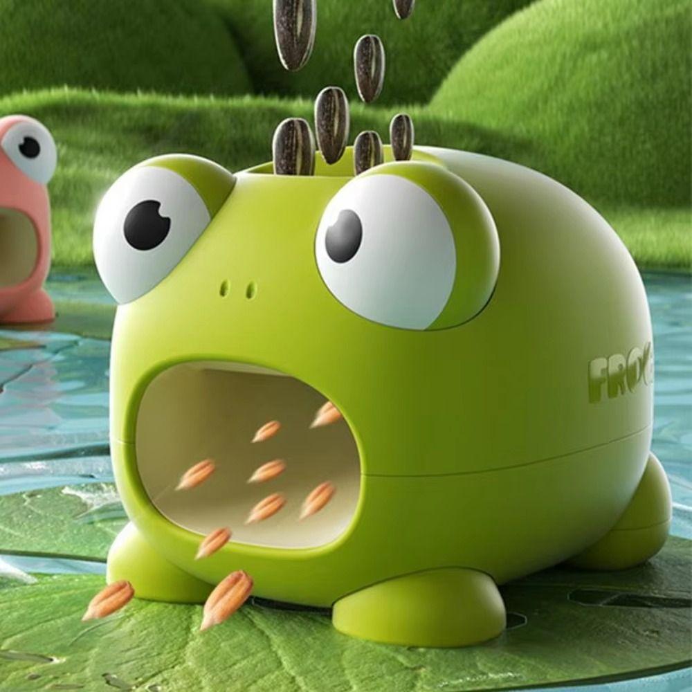 Frog Shaped Melon Seed Sheller Cartoon Design Automatic Shelling Machine Nut Lovers