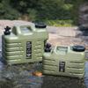 25L Outdoor Water Portable Bin Large Capacity Water Carrier with Detachable Faucet No Leakage for Camping Fishing Picnic Hiking