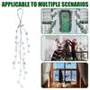 Christmas Water Drop Pendant Clear Acrylic Christmas Pendants 2Pieces Tree Pendants Water Drop Icicle Home Decoration Christmas
