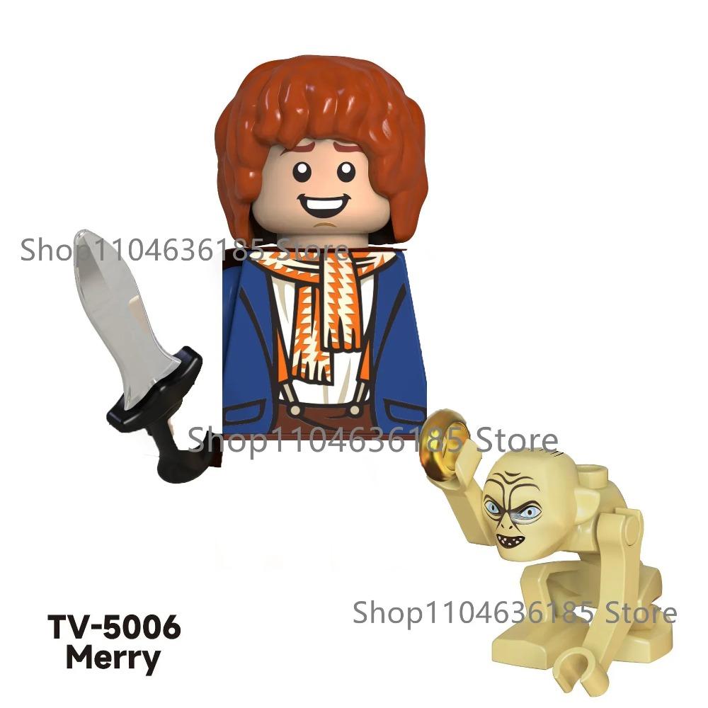 New Lord Rings Mini Figure Model Elves Orcs Army Gandalf Saruman Game Thrones Action Figure Building Blocks Kids Toys Gifts