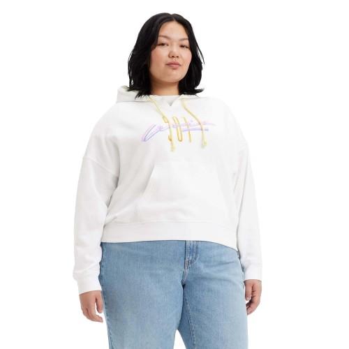 Levis Womens/Ladies Authentic Graphic Plus Hoodie