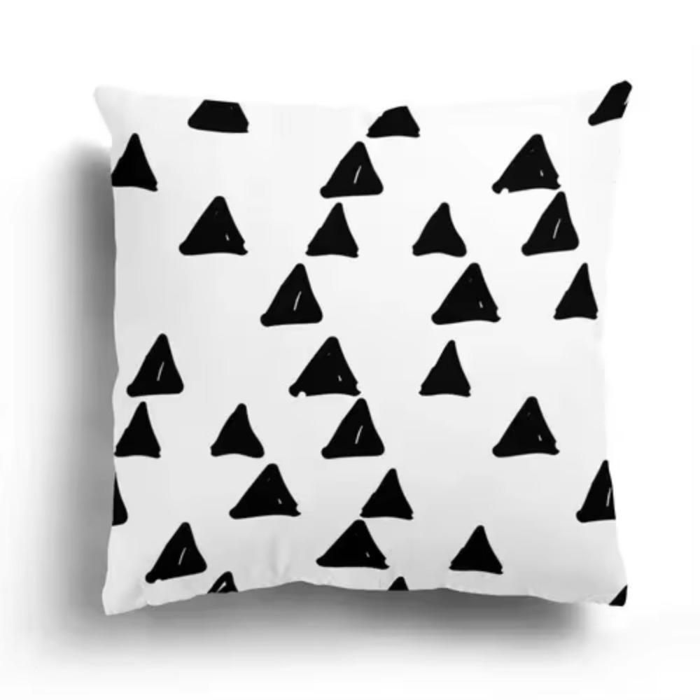 Cushion Cover Nordic X Autumn Gray White Simple Modern Home Living Room Decorative Pillow  Sofa