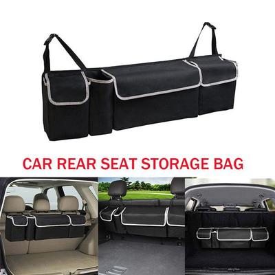 2L 600D Oxford Cloth Car Boot Storage Bag Car Rear Seat Back Hanging Bag Car Storage Bag Car Storage Bag