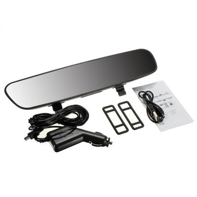 2.7 Polegadas 1080P HD LCD Carro Veículo Espelho Retrovisor Monitor DVR Dash Video Recorder Câmera