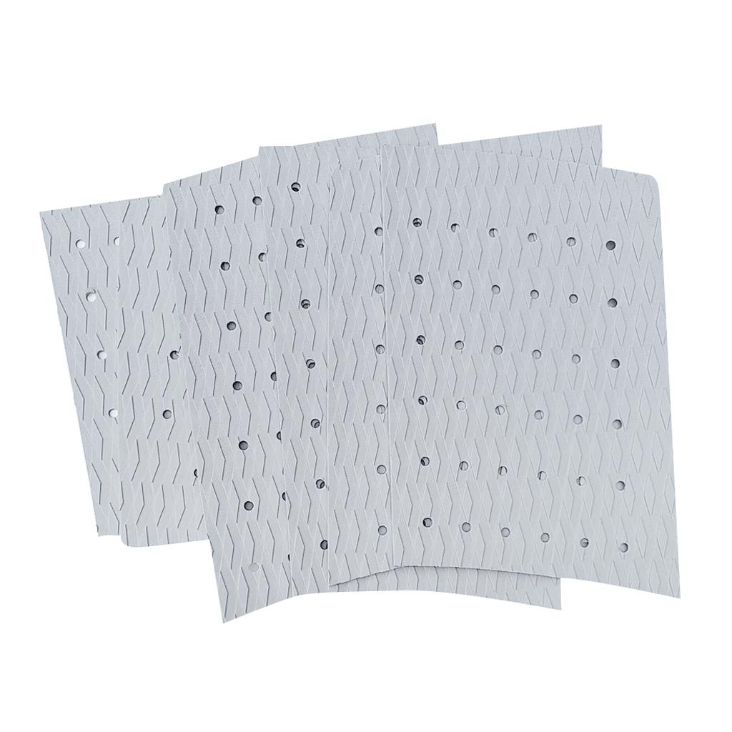 49 X 18-23inch Deck Traction Pad Grip Decoration For Surfboard 6pcs