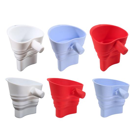 Opvouwbare Keuken Trechter voor KitchenAid Mixer Siliconen Natte En Droge Ingrediënten Trechter Vaatwasserbestendig Hulpstuk Lekvrij Morsbestendig Kookaccessoire