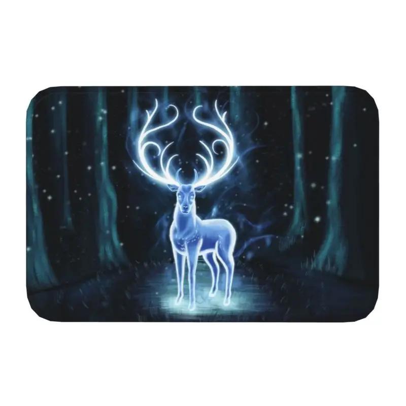 Custom Deer Doormat Mat Anti-Slip Kitchen Bath Living Room Rug Carpet 40*60cm