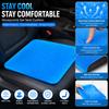 Breathable Honeycomb Gel Seat Cushion, Ergonomic Tailbone Relief for Office Chair, Car & Wheelchair
