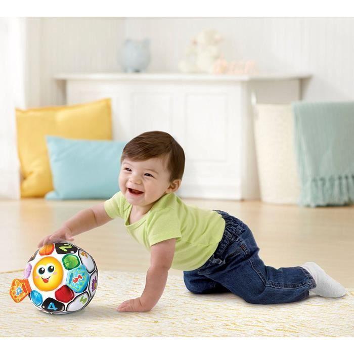 VTECH BABY - Balle d'Éveil - Zozo, Mon Ballon Rigolo - Jouet Éducatif pour Bébé de 6 à 36 Mois